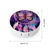 VHPVHP Contact Lenses Case Kit, Butterfly Dreamcatcher Contact Lens Case with Mirror,Portable Contact Box Travel Kit with Tweezers Remover for Outdoor And Office Daily Use view 2