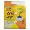 [KIMDAEGAM] Seaweed Flake Stick, Korean Traditional Seasoning/Snack, User-Friendly & Easy-Cut Packaging in Portable & Compact Size, 14.1 oz (0.35 oz x 40ea) view 1