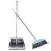 Cabilock Dust Pan Broom Set Dust Broom with Long Handle Floor Cleaning Kit House Cleaning Tools Long Handle view 1