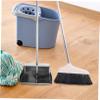 Cabilock Dust Pan Broom Set Dust Broom with Long Handle Floor Cleaning Kit House Cleaning Tools Long Handle view 4