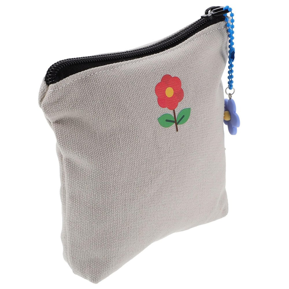 Cabilock 1pc Portable Napkin Storage Bag Cute Zipper Pouch for Period Essentials Compact and Practical for Daily Use for Travel and Everyday Carry