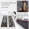 GRRICEPL Pebble Foot Massage Cushion, Foot Massage Mat, Natural Jade Stone Road, Foot Massage Walking Plate, Home Shiatsu Board (Color : Multi-Colored-A, Size : 40x150cm) view 3