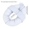 Saluaqui Anti Bedsore Cushion, Adjustable Prevent Bedsore Pillow, Donut Nursing Bed Sore Pad for Elderly Bedridden Disabled, Elderly Relieve Pressure (M) view 4