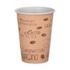 12 oz. Caf Print Poly Paper Hot Disposable Coffee/Tea Cup - 1000/Case, for Coffeehouse, Cafe, Party, Concert, Club view 1