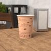12 oz. Caf Print Poly Paper Hot Disposable Coffee/Tea Cup - 1000/Case, for Coffeehouse, Cafe, Party, Concert, Club view 2