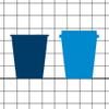 8 oz. Tall Coffee Print Poly Paper Hot Disposable Coffee/Tea Cup - 1000/Case, for Coffeehouse, Cafe, Party, Concert, Club view 3