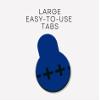 HearClear Size 675 PR44 1.45V Hearing Aid Batteries Blue Tab (18 Batteries) view 3