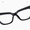 NOVESIXTDAT Presbyopic Glasses Trendy Clear Vision Computer Reader Cat Eye Reading Glasses Anti Blue Light Flat Light Mirror Women (Color : Tea, Size : +0.00) view 4