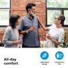 Sennheiser All-Day Clear Slim - OTC Self-Fitting Hearing Aid for Mild to Moderate Hearing Loss - All-Day Wear & Bluetooth - Gray, Black view 3