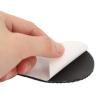2pcs Pointed Toe Sole Anti Slip Sticker, Noise and Shock Absorbing Pad, Shoe Bottom Protector Shoes Cushion, Water Ripple Self Adhesive Wearable Sole Protector for High Heels Boots Sandals(Black) view 2