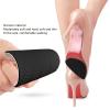 2pcs Pointed Toe Sole Anti Slip Sticker, Noise and Shock Absorbing Pad, Shoe Bottom Protector Shoes Cushion, Water Ripple Self Adhesive Wearable Sole Protector for High Heels Boots Sandals(Black) view 4