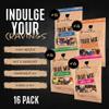 Trail Mix Snack Packs Variety - 4 Bags - Dried Fruit Mix & Nuts Mix with Chocolate Chips, Peanuts, Cranberries, Raisins, Walnuts, Tropical Fruits - Trail Mix Individual Packs, 3.5 oz view 3