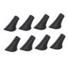 GLEAVI 8pcs Wear-Resistant Silicone Walking Stick Tip Trekking Pole Accessories for Enhanced Grip and Traction Any Easy to Replace and Install view 1