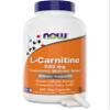 NOW Foods L-Carnitine 500 mg, 240 Veg Caps - Fitness Support* - Purest Form - Non-GMO - Vegan/Vegetarian - 500mg Capsules - Amino Acid Health Supplement view 1