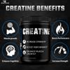 Blue Collar Nutrition Creatine Monohydrate  Easy Dissolves 300g, Pre-Workout Unflavored Creatine Powder for Men, Helps Boost Performance, Increase Strength & Speed Up Muscle Recovery (60 Servings) view 2