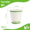 Responsible Products Certified Compostable 6 oz Paper Cups, Cold  Hot Coffee Cups, Disposable Paper Cups, Extra Strength Disposable Cups, Made without PFAS (50 count) view 2