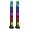 Sound Activated Multi-Color Light Bar - 2-Pack (Black) view 1