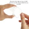 AKOAK 30 Pcs 3.54x2.76x0.98 inch Clear Plastic Pillow Gift Box, Candy Therapy Gift Box, Party Favorite Gift Box, Wedding Bride Shower, Baby Shower, Sweet Bag for Birthday Party Supplies view 4