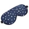 ALASKA BEAR Natural Silk Sleep Mask, Super Smooth Eye Mask (Blue Stars) view 2