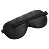 ALASKA BEAR Natural Silk Sleep Mask, Super Smooth Eye Mask (Blue Stars) view 3