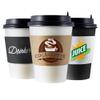1000PCS Custom Bulk Coffee Cup Sleeves Personalized Disposable Paper Cup Sleeves for Cold/Hot Coffee/Water/Juice/Restaurant/Home/Stores/Cafes (1000) view 2