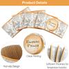 1000PCS Custom Bulk Coffee Cup Sleeves Personalized Disposable Paper Cup Sleeves for Cold/Hot Coffee/Water/Juice/Restaurant/Home/Stores/Cafes (1000) view 3