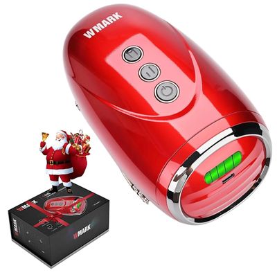 colorski Professional Haircut Massager/Cordless Handheld Massager, Vibration Neck/Legs/Hands/face Massager, 2 Massage nodes 2600AMH (Red)