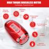 colorski Professional Haircut Massager/Cordless Handheld Massager, Vibration Neck/Legs/Hands/face Massager, 2 Massage nodes 2600AMH (Red) view 4