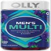 OLLY Men's Multivitamin Gummy, Overall Health and Immune Support, Vitamins A, C, D, E, B, Lycopene, Zinc, Adult Chewable Vitamin, BlackBerry, (200) view 1