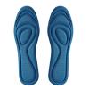 1 Pair Women Men Insoles 3D Design High Elasticity Anti-Slip Super Soft Breathable Sweat Absorption Sponge Nano Deodorant Sports Insoles Valentine's Day/Christmas/Birthday Gifts (Blue, 43-44 EU) view 1
