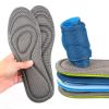 1 Pair Women Men Insoles 3D Design High Elasticity Anti-Slip Super Soft Breathable Sweat Absorption Sponge Nano Deodorant Sports Insoles Valentine's Day/Christmas/Birthday Gifts (Blue, 43-44 EU) view 4