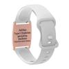 BAIYI HOPE Personalized Silicone Medical Alert ID Bracelet for Seniors Custom Heart Disease Bracelets view 3