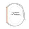 BAIYI HOPE Personalized Silicone Medical Alert ID Bracelet for Seniors Custom Heart Disease Bracelets view 4