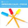 Solace Chewable Pencil Toppers (6-Pack) + Chew Necklace Crystal (4-Pack) Sensory Bundle view 2