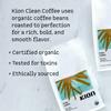Kion Organic Whole Bean Coffee, Tested for Toxins, Ethically Sourced, Rich, Bold, and Smooth, Medium Roast 12 Oz (1 Pack) view 2