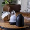Airome Nebulizer Essential Oil Diffuser|Waterless and No Heat Aromatherapy Diffuser, White LED Light, Intermittent & Continual Mist, Timer and Auto Shut-Off, Onyx view 3
