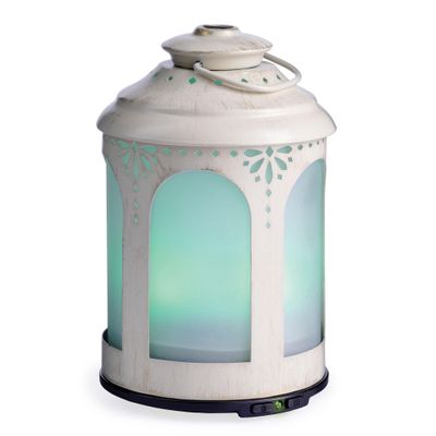 Airome Chelsea Medium Cut-Metal Essential Oil Diffuser|100 mL Humidifying Ultrasonic Aromatherapy Diffuser 8 Colorful LED Lights, Intermittent & Continual Mist, Auto Shut-Off
