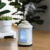 Airome Chelsea Medium Cut-Metal Essential Oil Diffuser|100 mL Humidifying Ultrasonic Aromatherapy Diffuser 8 Colorful LED Lights, Intermittent & Continual Mist, Auto Shut-Off view 4