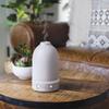 Airome Nebulizer Essential Oil Diffuser|Waterless and No Heat Aromatherapy Diffuser, White LED Light, Intermittent & Continual Mist, Timer and Auto Shut-Off, Stone view 2