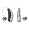 Sennheiser All-Day Clear Bluetooth Hearing Aids - OTC Hearing Aids with Bluetooth - Self-Fitting, Programmable Sound - FDA Cleared - Light Grey view 1