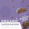 Missy J's Organic Carob Covered Raisins 8 Oz 3 Pack, Vegan Gluten Free, Substitute for Chocolate, Perfect for Snacks and Treats view 3