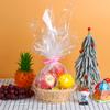 SULOLI Christmas Cellophane Wrap Roll - 32 In x 100 Ft Snowflakes Christmas Wrapping for Gifts Flowers Hampers Baskets view 2