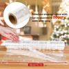SULOLI Christmas Cellophane Wrap Roll - 32 In x 100 Ft Snowflakes Christmas Wrapping for Gifts Flowers Hampers Baskets view 3
