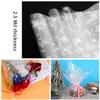 SULOLI Christmas Cellophane Wrap Roll - 32 In x 100 Ft Snowflakes Christmas Wrapping for Gifts Flowers Hampers Baskets view 4