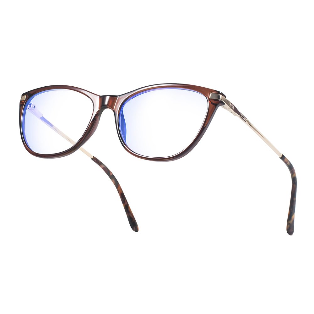 Bhigh Blue Light Blocking Reading Glasses Computer Gaming Ultra-Lightweight Reading Glassesfor Women (brown, 2.75, diopters)