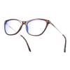 Bhigh Blue Light Blocking Reading Glasses Computer Gaming Ultra-Lightweight Reading Glassesfor Women (brown, 2.75, diopters) view 1