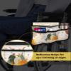Pumpkins Fall Wheelchair Side Bag Walker Bag, Thanksgiving Maple Leaves Boho Wheelchair Accessories Armrest Pouch, Organizer Storage Bag for Walkers, Rollators, Scooters, 7.3''x13'' view 4