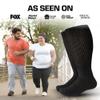 Wide Calf Socks, Extra Wide Diabetic Socks for Men and Women, Loose Fit Size 10-13 [3 Pairs] view 2