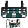Teal Geometric Wheelchair Side Bag Walker Bag, Turquoise Middle Century Black Gray Wheelchair Accessories Armrest Pouch, Organizer Storage Bag for Walkers, Rollators, Scooters, 7.3''x13'' view 1