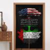 American Grown with United Arab Emirates Roots United Arab Emirates Flag Door Curtain for Doorway Privacy Portiere Room for Bedroom and Dorm Living Room Bathroom Kitchen Windows 34x56 Inch view 1